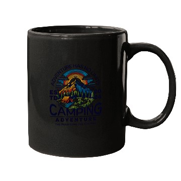 Discover Adventure has no limits Mugs