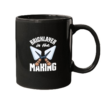 Discover Bricklayer In The Making Trowel Enthusiast Mugs