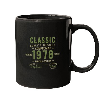 Discover Vintage 1978 – Retro Original Legend Mugs