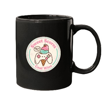 Discover Sweet Scores Cool Wins Gamer Ice Cream Mugs