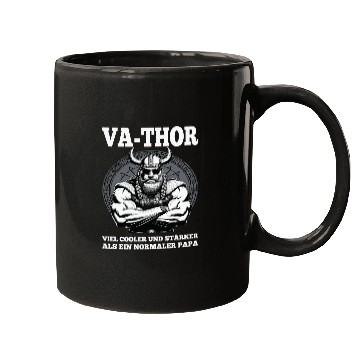 Discover Viking Warrior Man Odin Thor Norman Walhalla Mugs