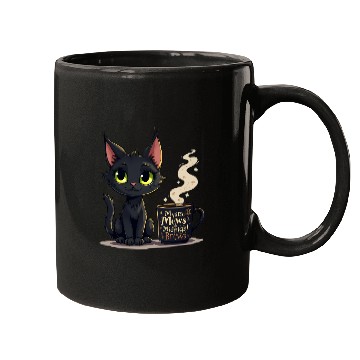 Discover Mystic Mews & Midnight Brews - Black Cat & Magic Mugs