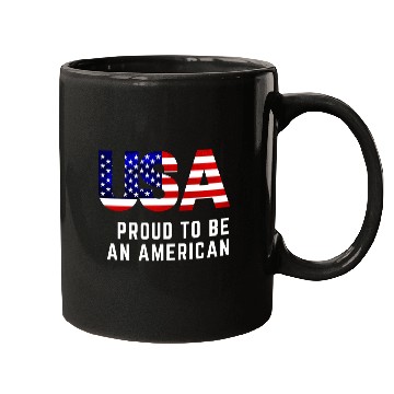Discover Proud to be an American Mugs