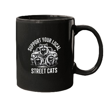 Discover Support Local Street Cats Car Style Mugs