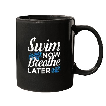 Discover Funny Swimming Saying Mugs