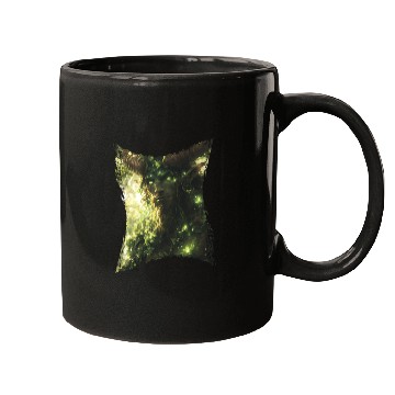 Discover Forest Spirit with Glowing Eyes and Nature Power Mugs