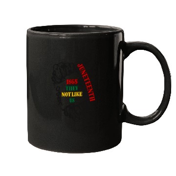Discover They Not Like Us -Juneteenth 1865 Mugs