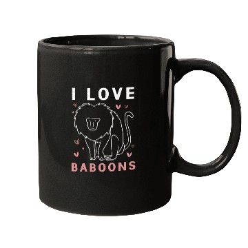 Discover Baboon Animal Monkey Mugs