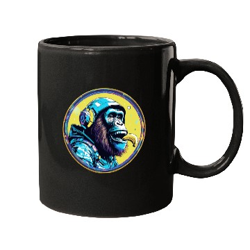 Discover Cool Monkey Logo Mugs