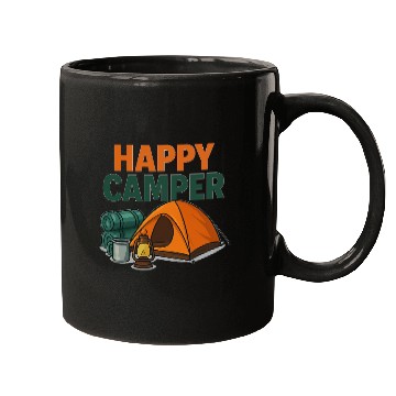 Discover Happy Camper – Cozy Camping Vibes Mugs