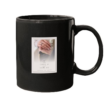 Discover Light Pink Elegant and Minimal Wedding Invitati Mugs