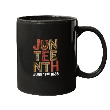 Discover Pride Black History June 1865 Juneteenth Mugs