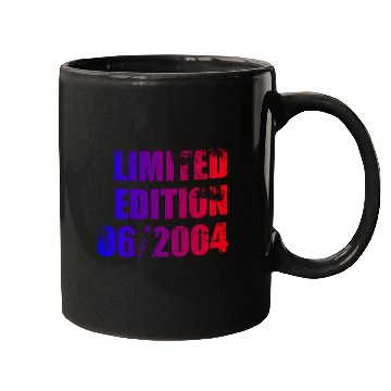 Discover 21st birthday Limited Edition 06/2004 Mugs