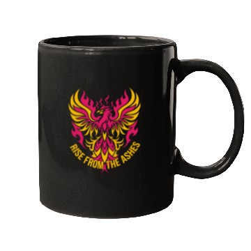 Discover Rise From The Ashes Phoenix Bird T Tattoo Mugs