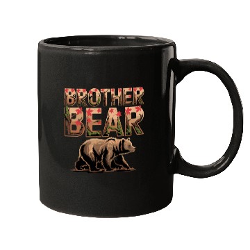 Discover Brother Bear Wilderness Adventure Graphic with Mugs