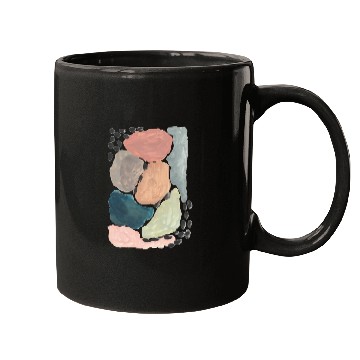 Discover Abstract pastel watercolour painting pattern Mugs