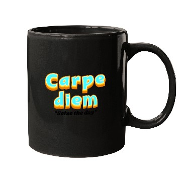Discover Carpe diem "Seize the day" Mugs