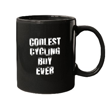 Discover Coolest Cycling Boy Ever Mugs