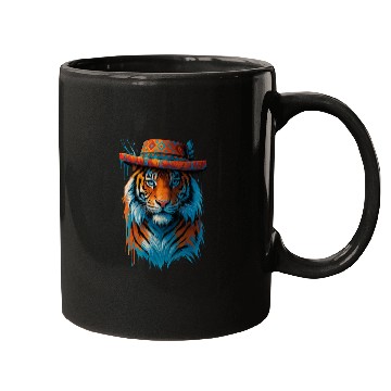 Discover Tiger of Elegance Mugs