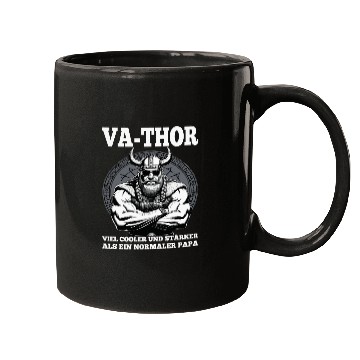 Discover Viking Warrior Man Odin Thor Norman Walhalla Mugs