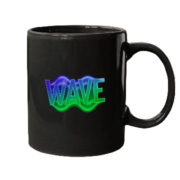Discover Gradient WAVE Aesthetic Design Mugs