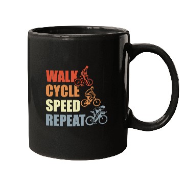 Discover Cycling Routine Mugs