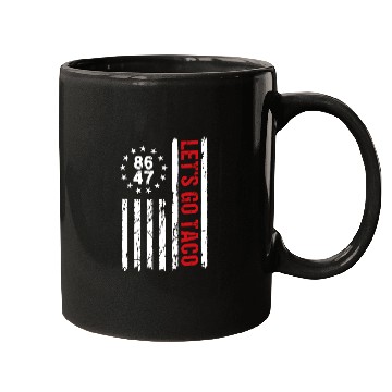 Discover Let’s Go Taco American Flag Mugs
