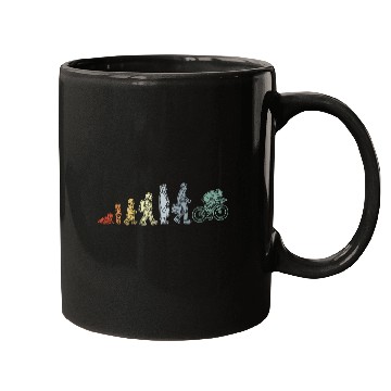 Discover Evolution of a Cyclist Mugs