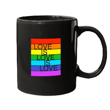 Discover Love is Love is Love Mugs