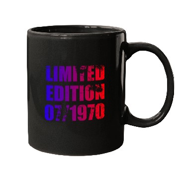 Discover 55th birthday Limited Edition 07/1970 Mugs