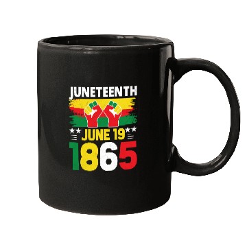 Discover Juneteenth June 19 1865 Mugs