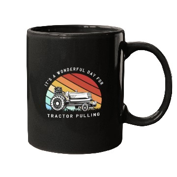 Discover Tractor Pulling Driver Tractors Mugs