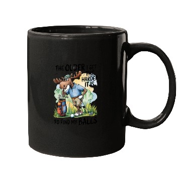 Discover Funny Golf Moose Quote Mugs