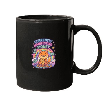 Discover Currently Manifesting Money Mugs