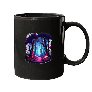 Discover Enchanted Forest Dreamscape Mugs