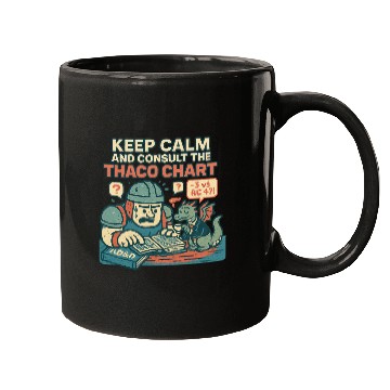 Discover Keep Calm THAC0 Mugs