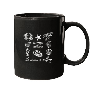 Discover Summer vacation the ocean is calling Mugs