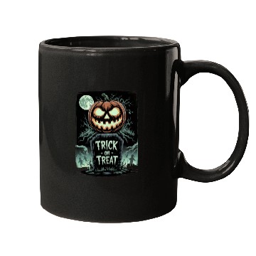Discover Halloween Horror Scary Thriller Trick Or Treat Mugs