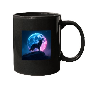 Discover Howl of the Neon Moon Mugs