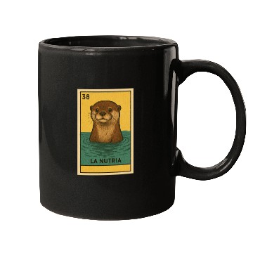 Discover LA NUTRIA - THE OTTER - LA LOTERÍA Mugs