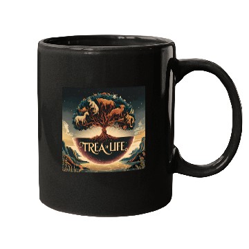 Discover Sacred Tree of Life Mugs