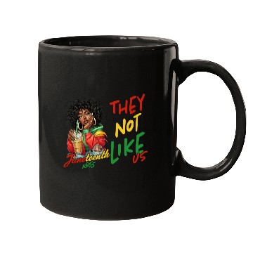 Discover Juneteenth They not like us Mugs