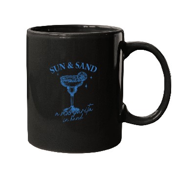 Discover Beach Vacation Sun Sand Mugs