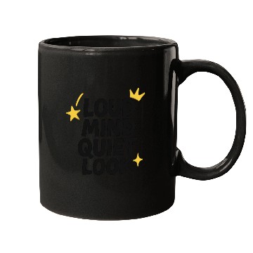 Discover Loud Mind Quiet Look | Minimalist Streetwear Mugs