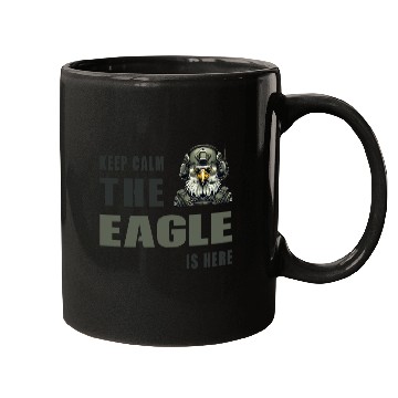 Discover Keep Calm - The Eagle Is Here Mugs