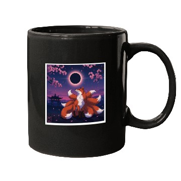 Discover Celestial Kitsune Mugs