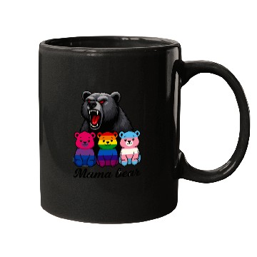 Discover Mama Bear Pride Cubs Mugs