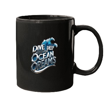Discover Ocean Dream Depths Wave Reverie Mugs