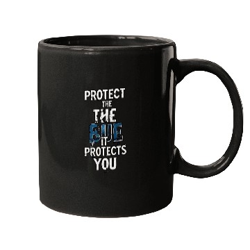 Discover Guardian Blue, Your Ocean Shield Mugs