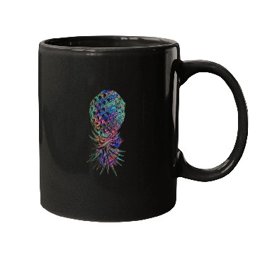 Discover Neon Pineapple Mugs